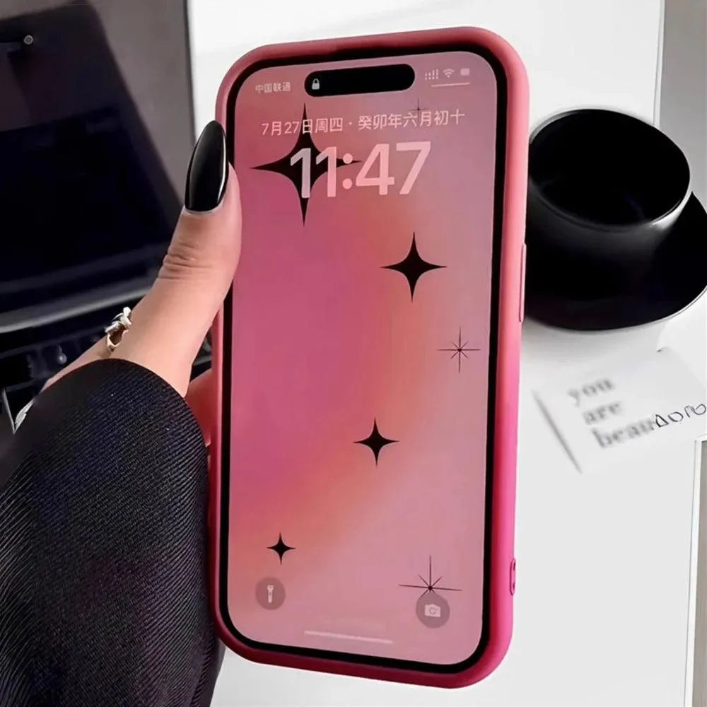 3D Grid Silicone Cover with Gradient Design - Cute Phone Case for iPhone 11, 12 Pro Max, 13, and 14 Pro