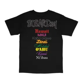 808ALLDAY Roll Call Black T-Shirt