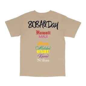 808ALLDAY Sand Roll Call T-Shirt