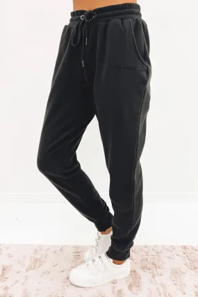 AAE Washed Trackpant Washed Black