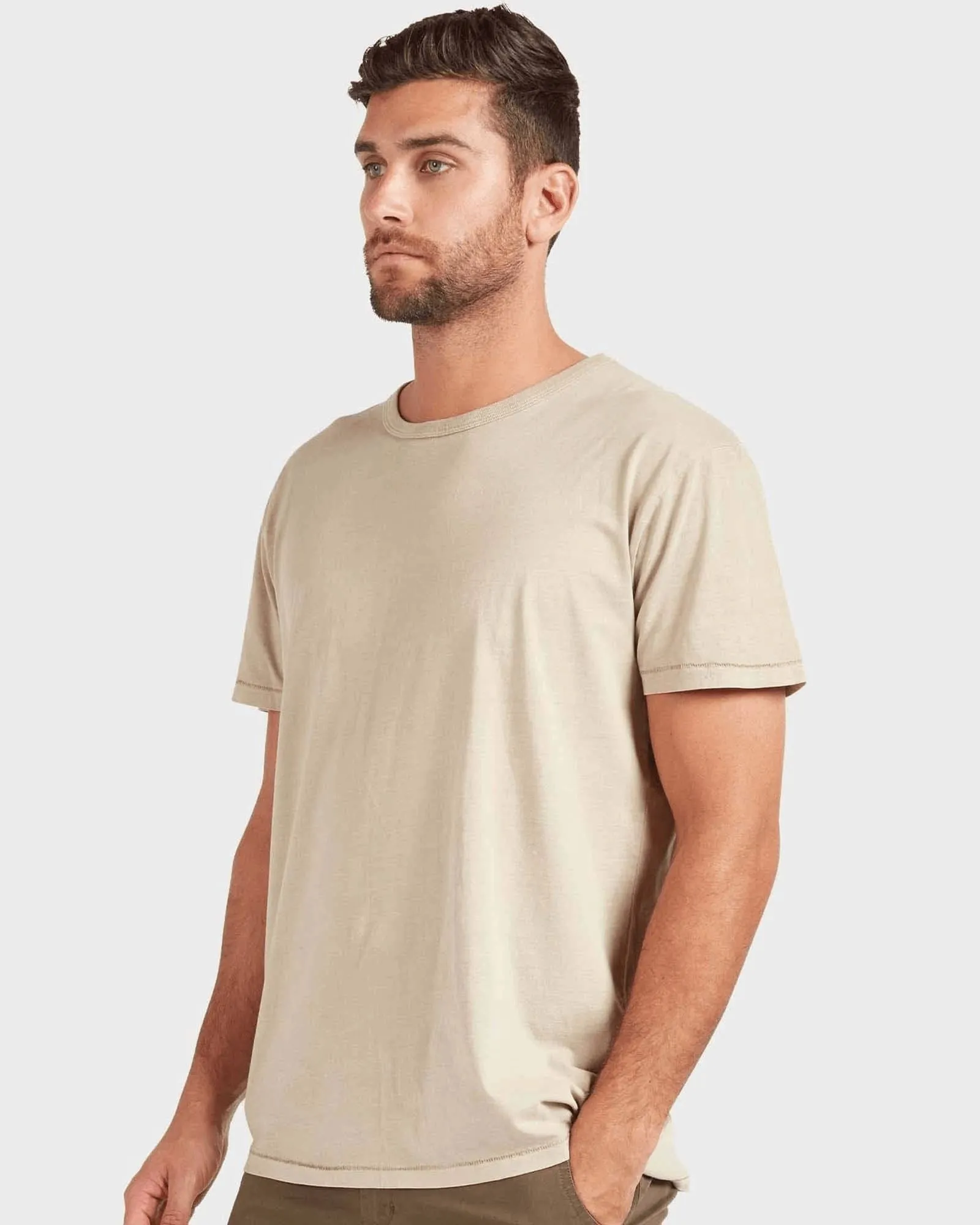 Academy Brand Men's Jimmy T-shirt - Seagrass Green