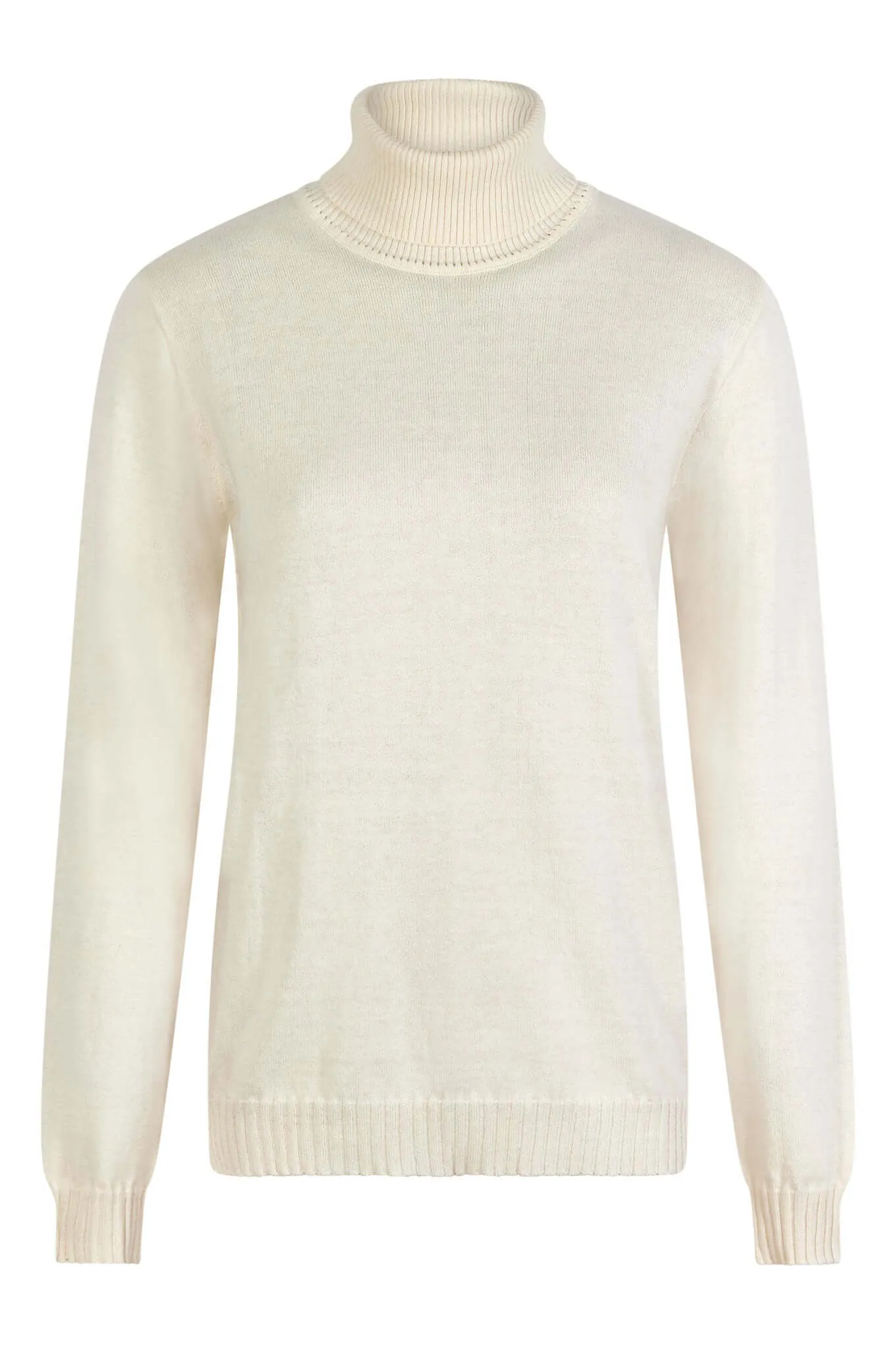 ADIL - Organic Cotton Jumper White