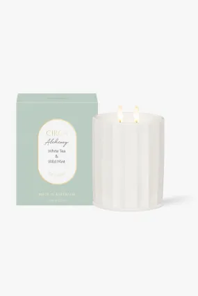 Alchemy White Tea   Wild Mint Classic Candle 350g