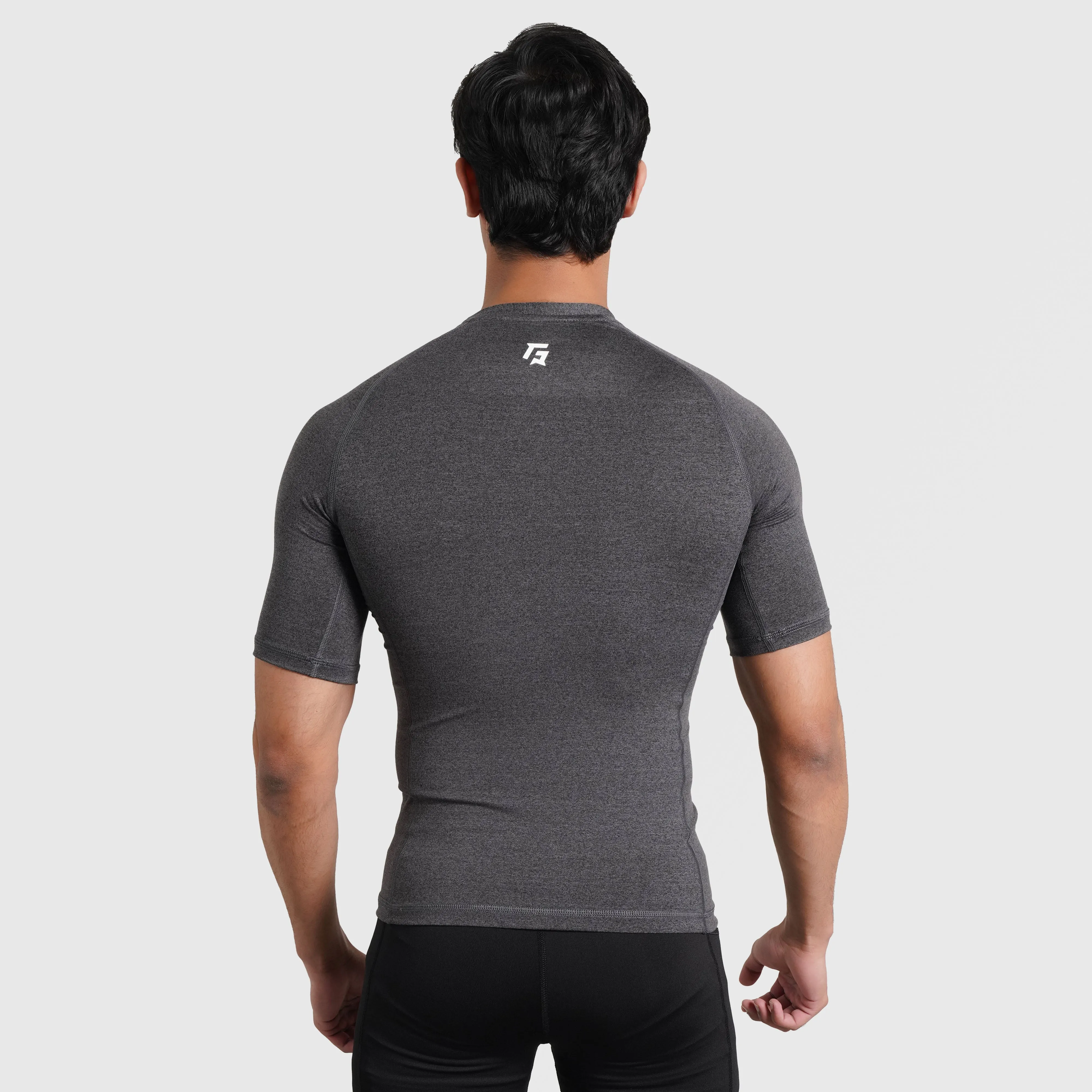 Armour Compression Shirt (MLNG-Charcoal)