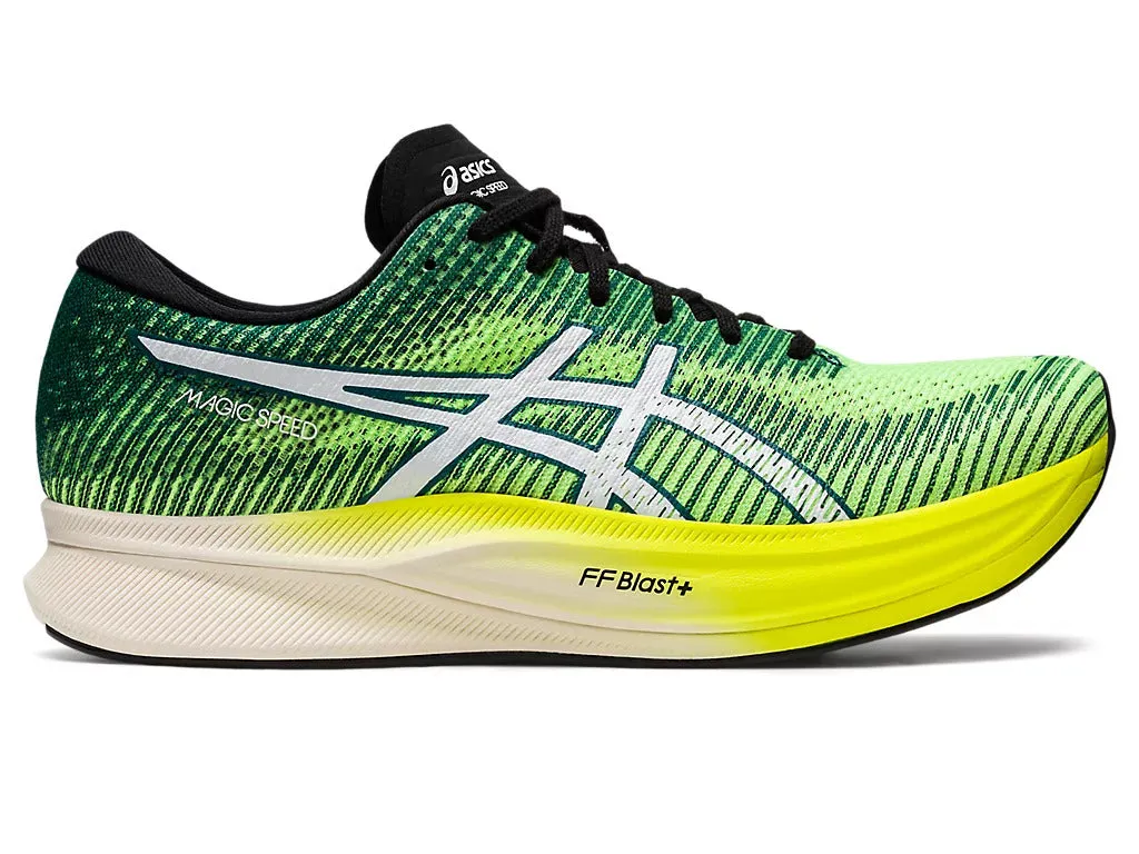 Asics Men's MAGIC SPEED 2 - SAFETY YELLOW/WHITE