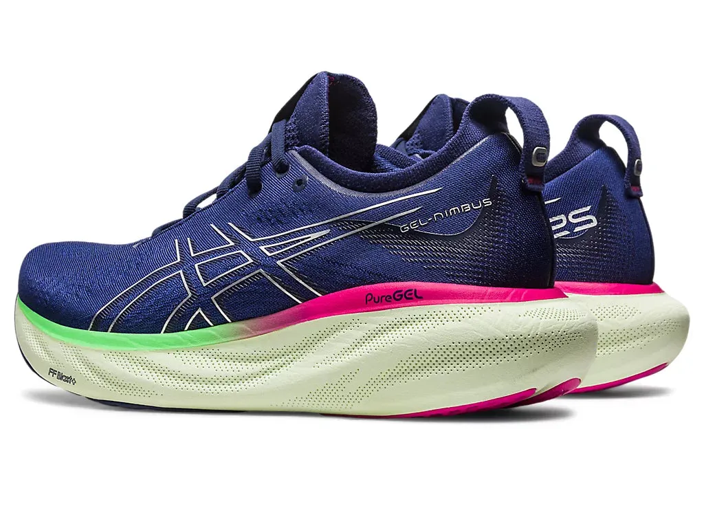 Asics Women's GEL-NIMBUS 25 - INDIGO BLUE/PURE SILVER