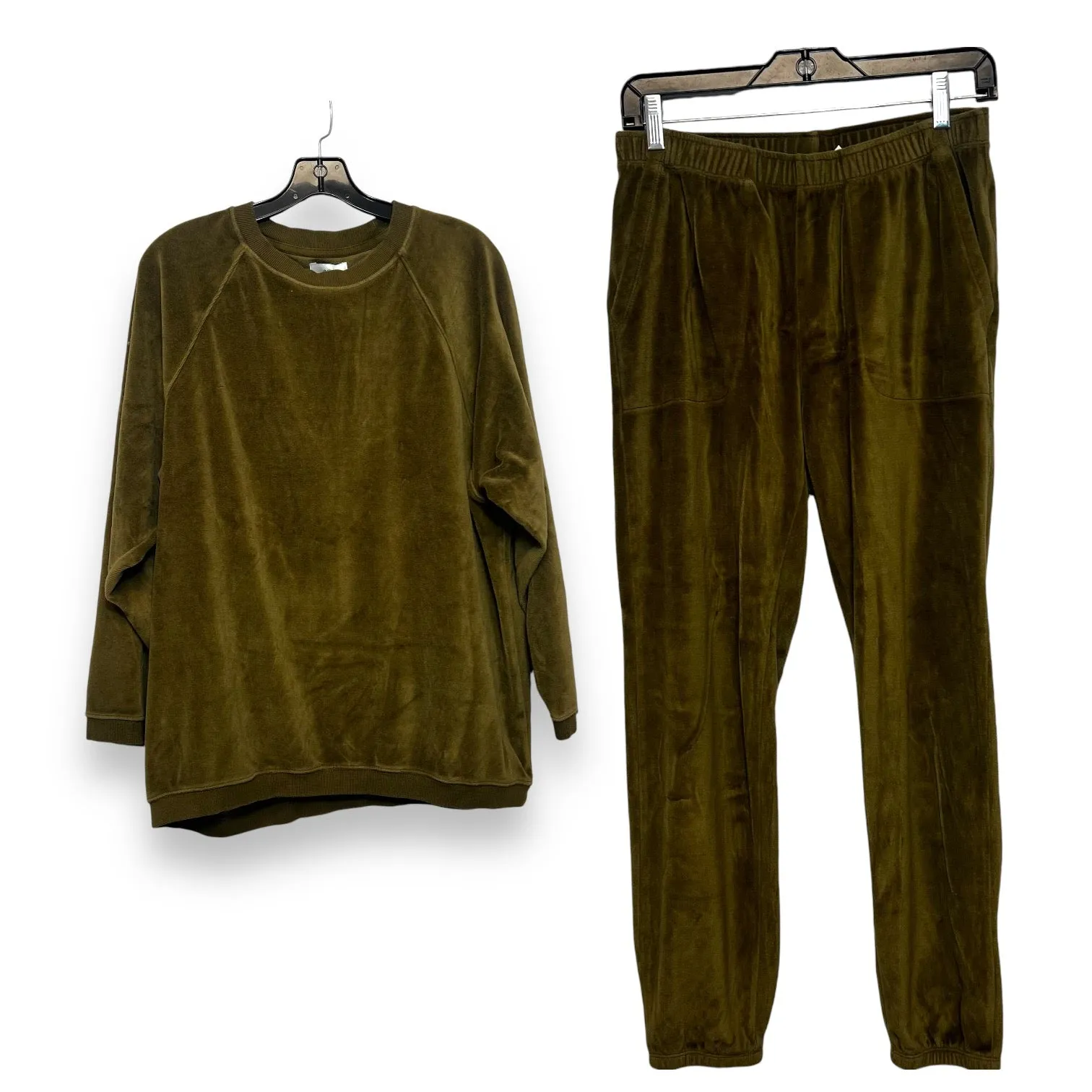 Athletic Pants 2pc By Aerie In Olive, Size: S