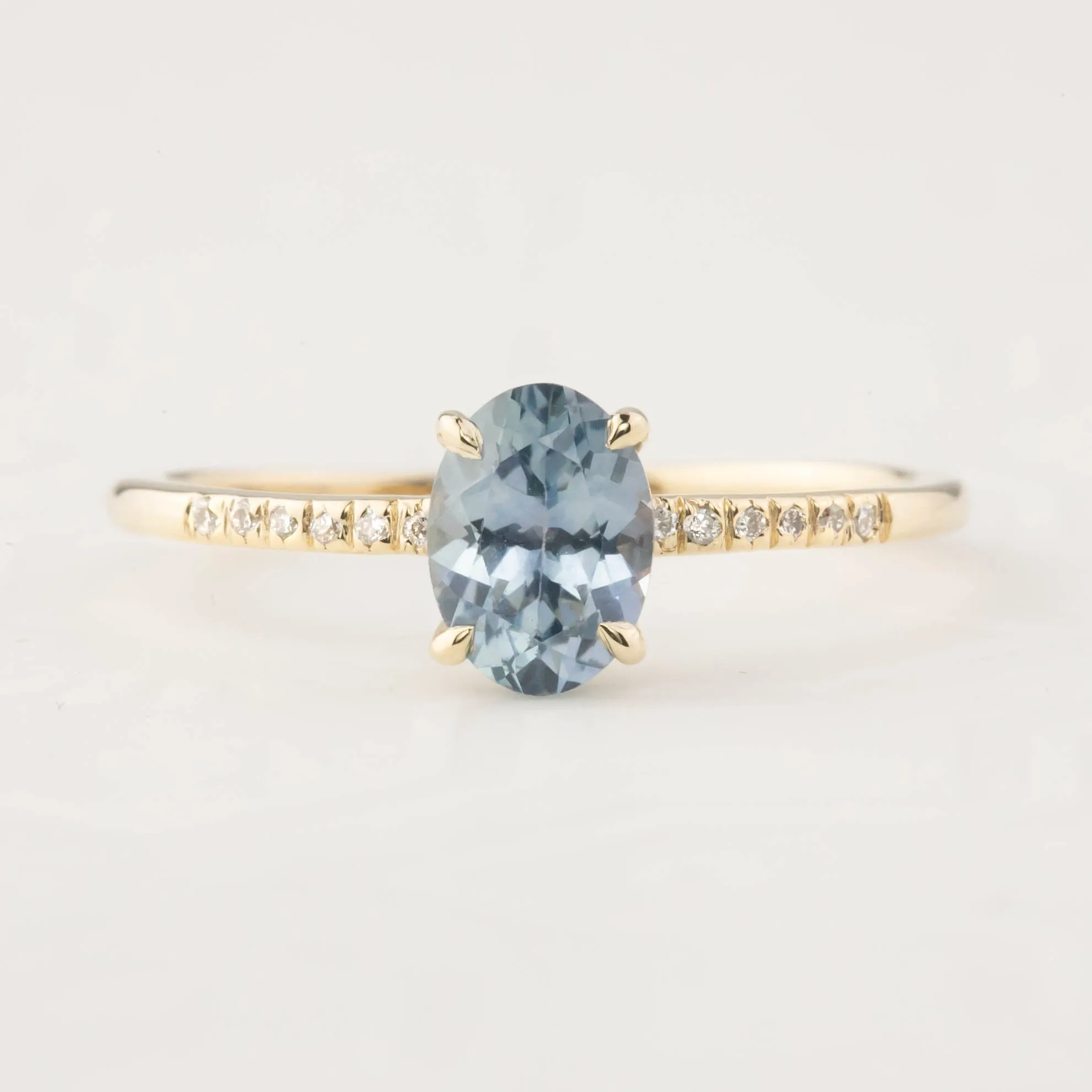 Audrey Ring - 1.04ct Montana Sapphire (One of a kind)