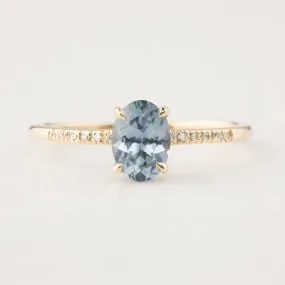 Audrey Ring - 1.04ct Montana Sapphire (One of a kind)