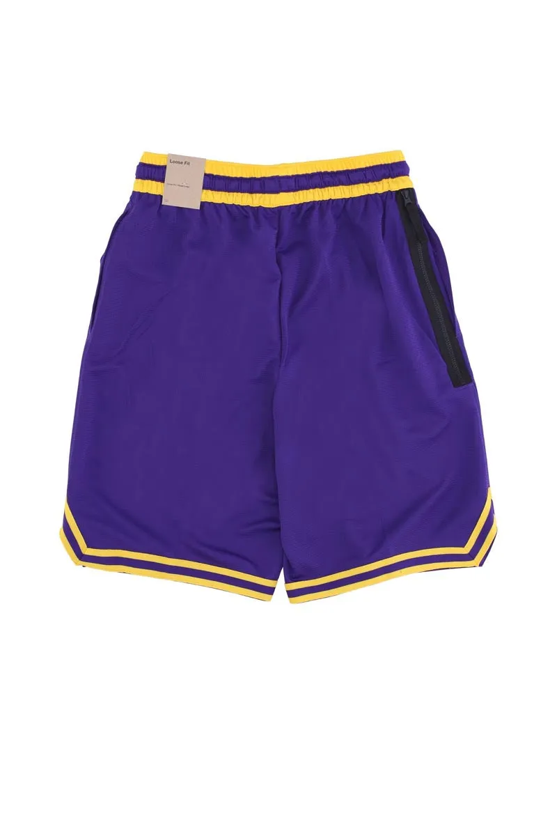 BASKET NBA DNA COURTSIDE DRI-FIT SHORT LOSLAK - FIELD PURPLE/AMARILLO/AMARILLO