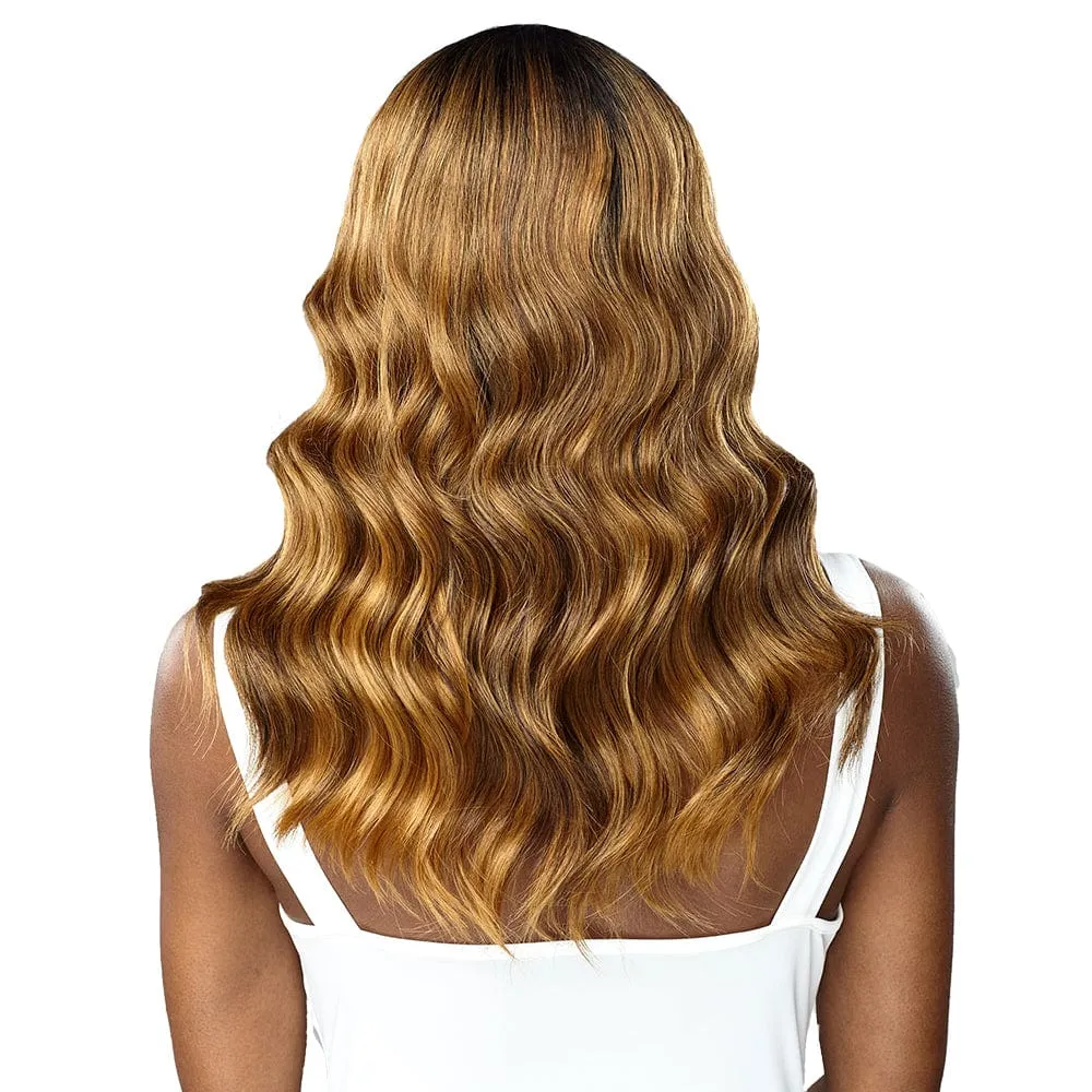 BEACH WAVE 20″ | Sensationnel Butta Lace Human Hair Blend HD Lace Front Wig