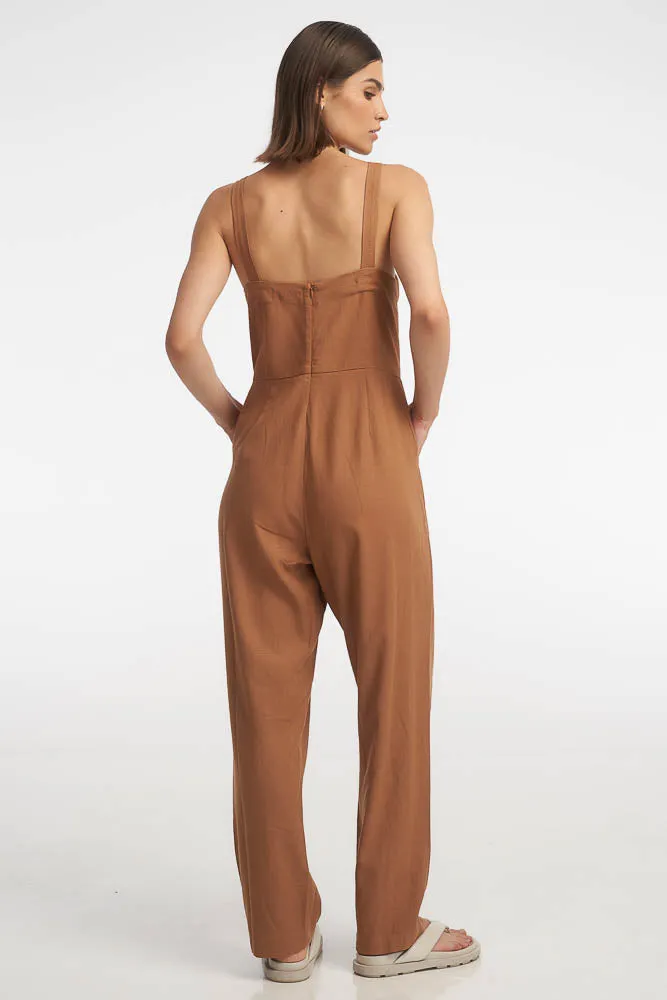 Benedetta Jumpsuit / Ebony