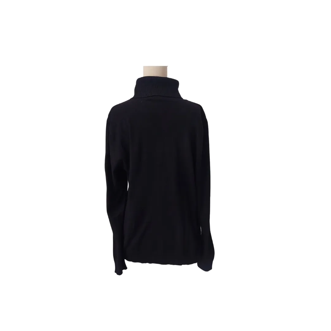 Calvin Klein Black Turtleneck Sweater | Gently used |