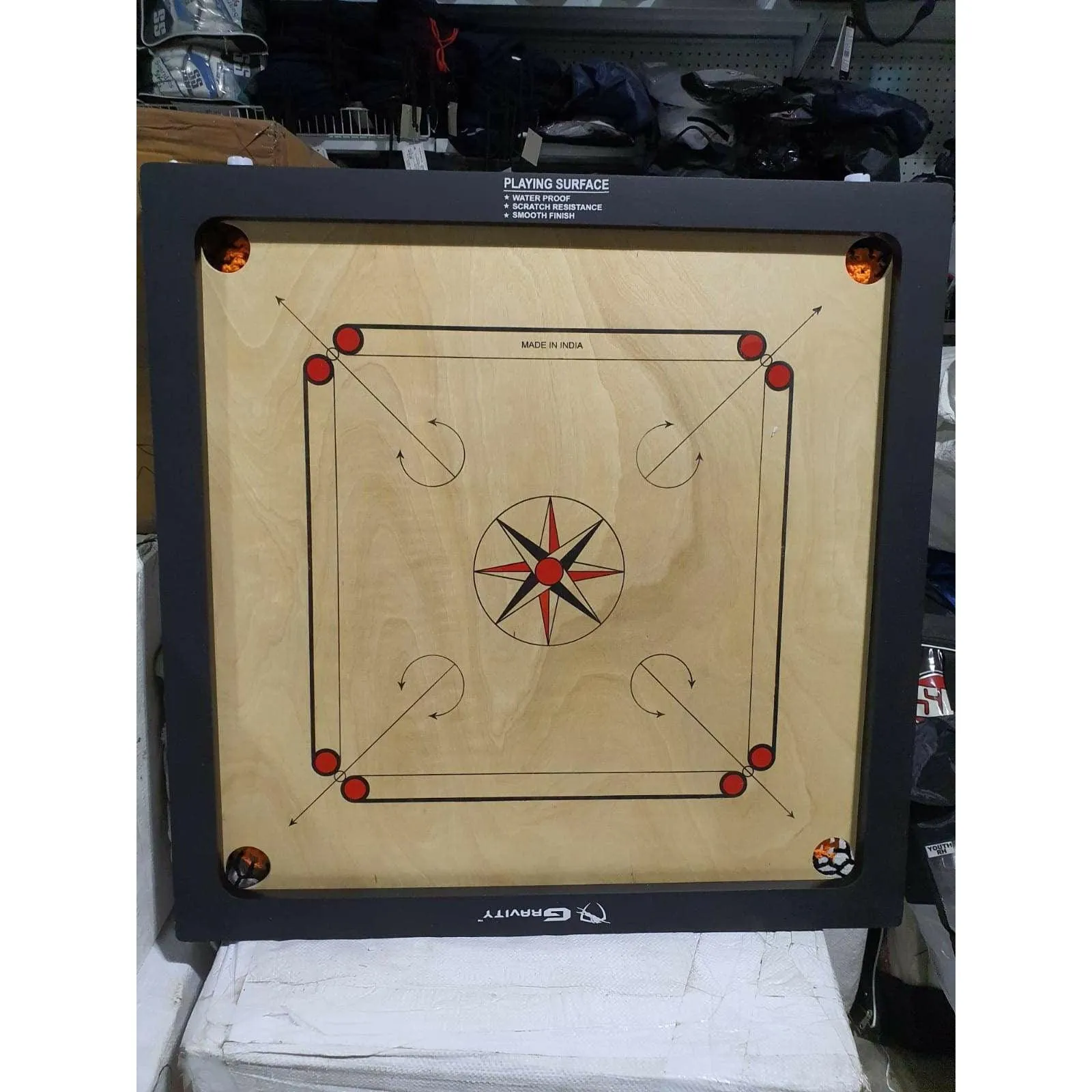 Carrom Board SET : Professional 84 cms x 84 cms (NO SHIPPING)