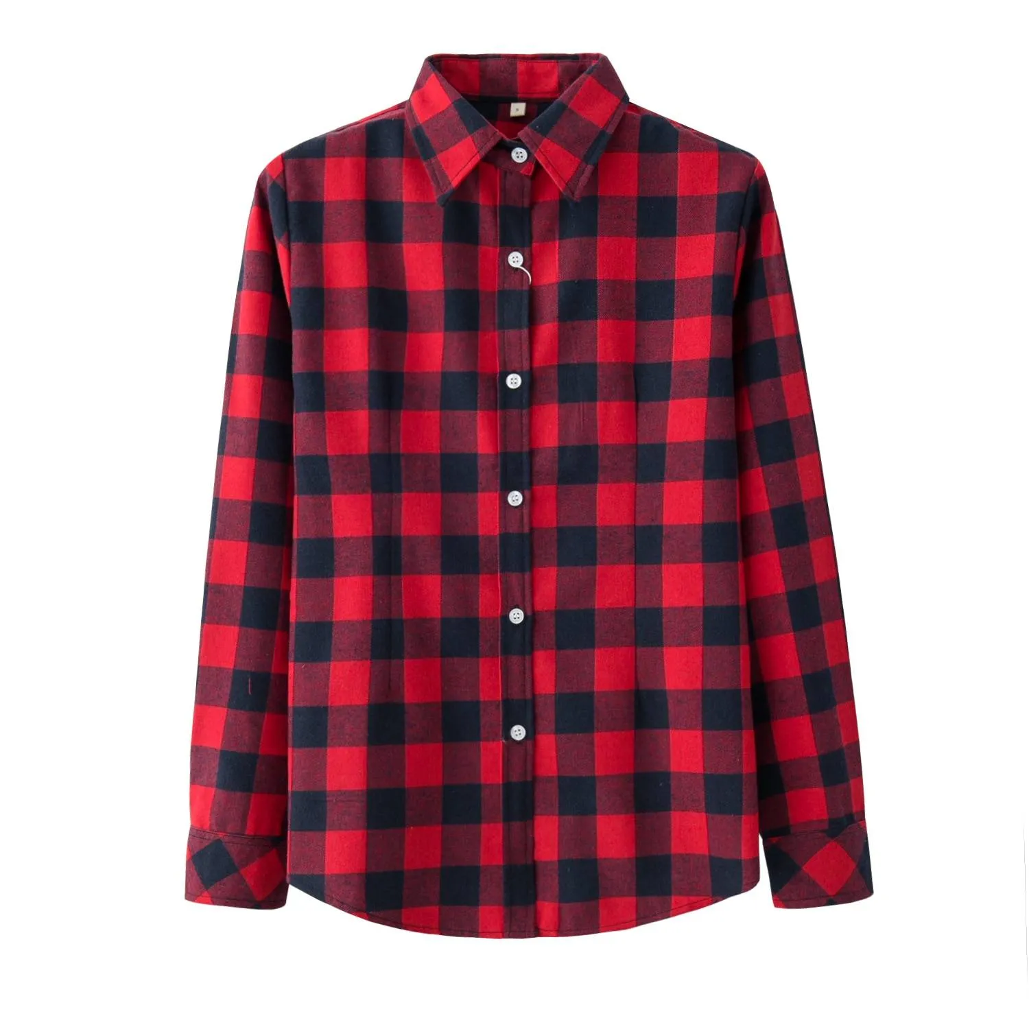 Casual Plaid Button Down