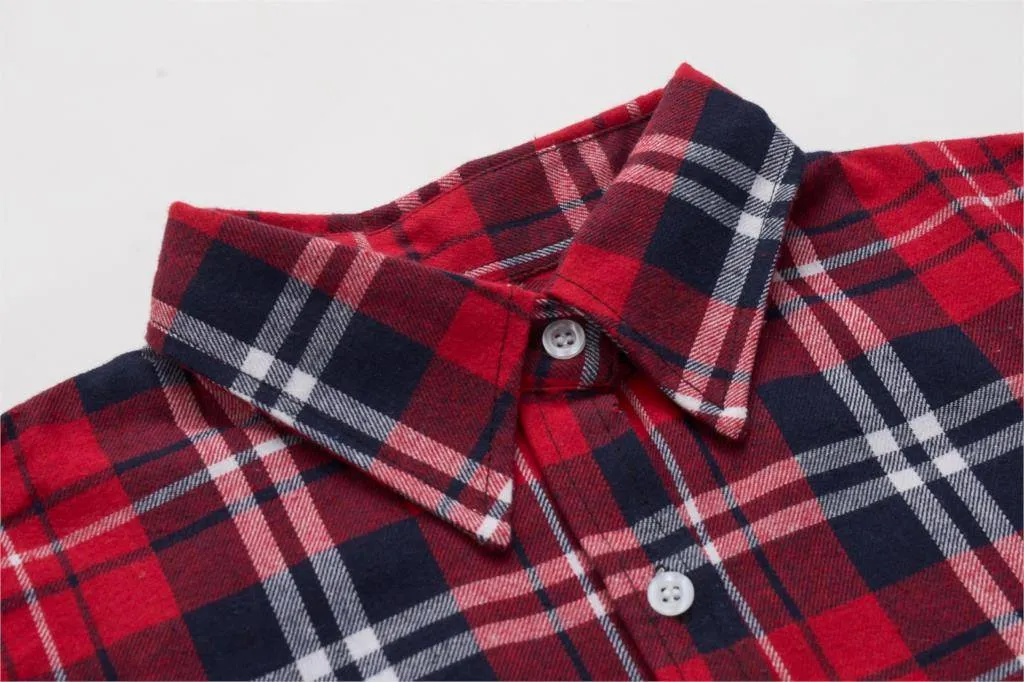 Casual Plaid Button Down