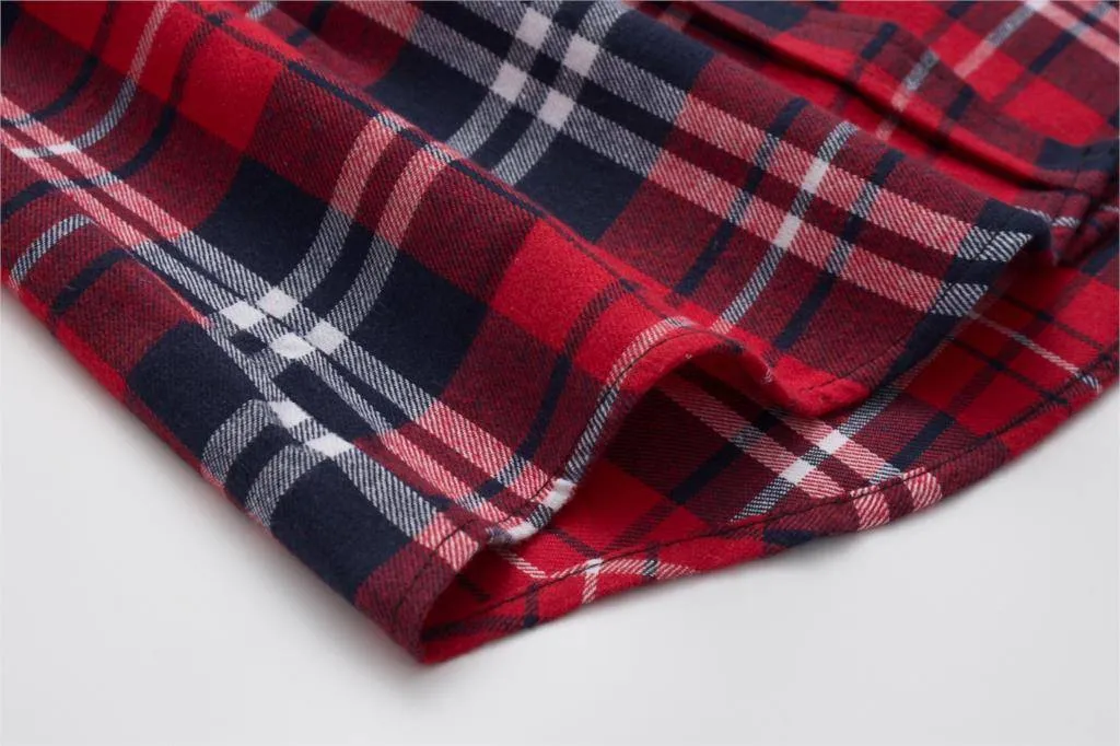 Casual Plaid Button Down