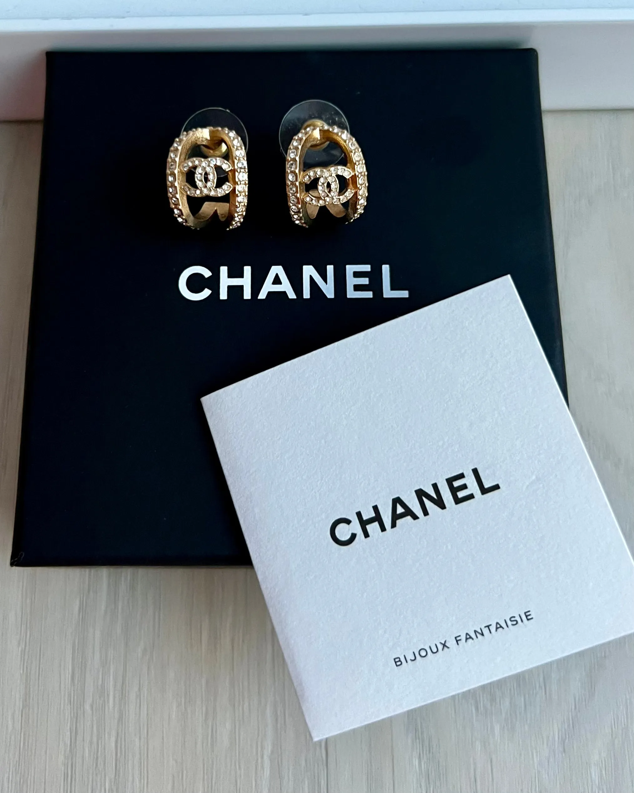 Chanel CC Earrings