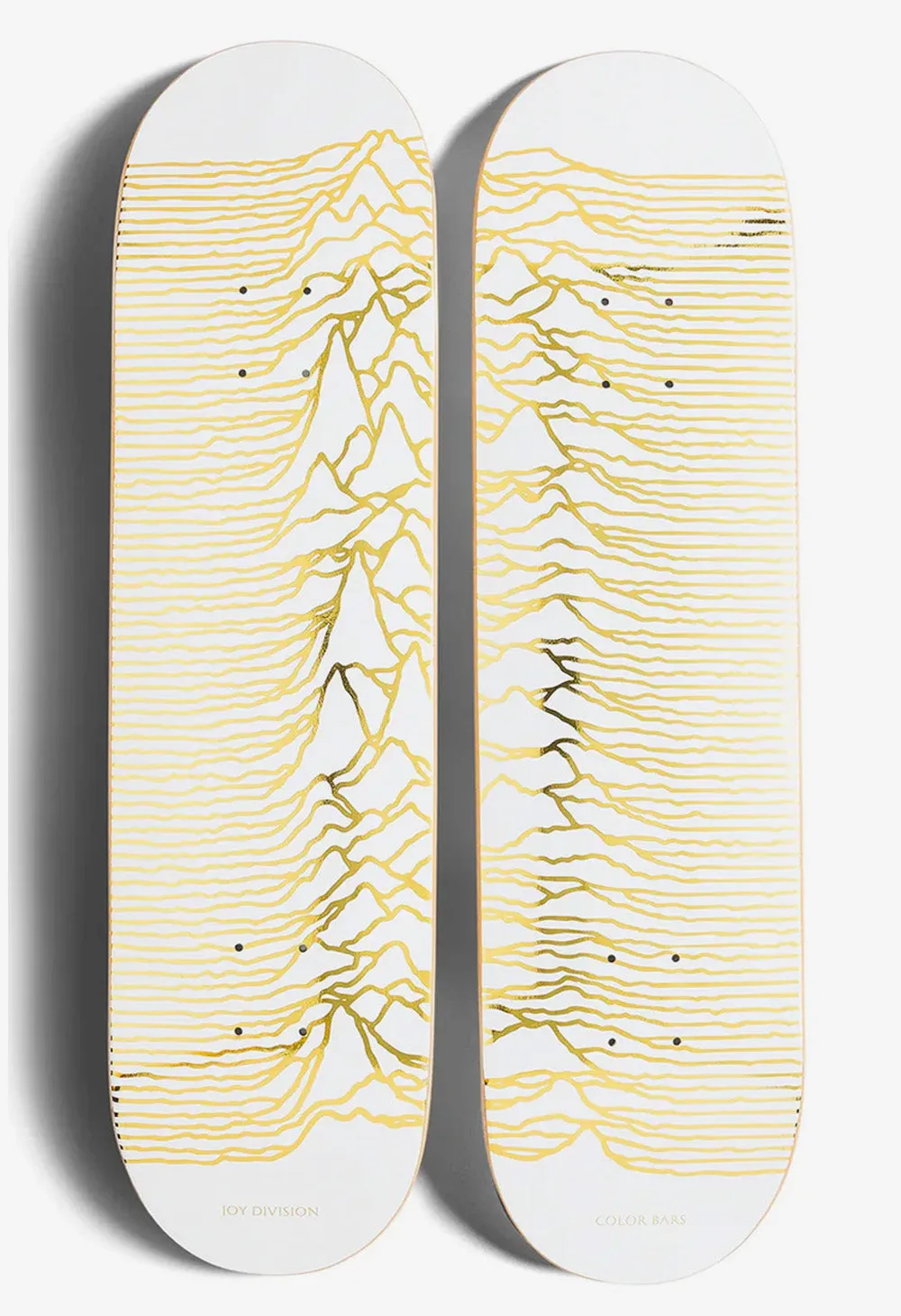 COLOR BARS x Joy Division Unknown Pleasures deck set (2 decks)