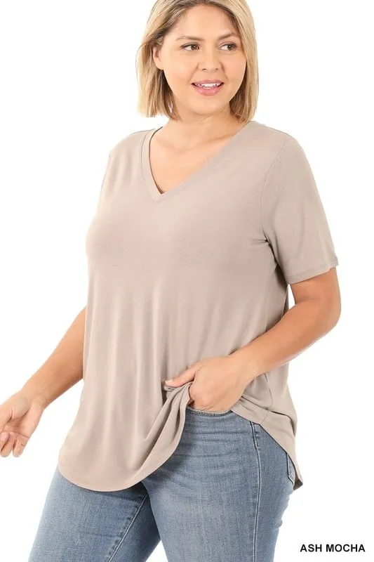 Curve Relaxed Fit V-Neck  - FINAL SALE