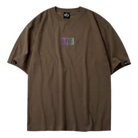 DPLS HOLOGRAM BOX LOGO CLASSIC TEE-KHAKI