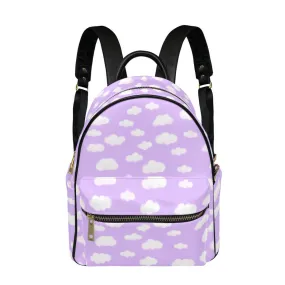 Dreamy Clouds Mini Backpack (Lilac)