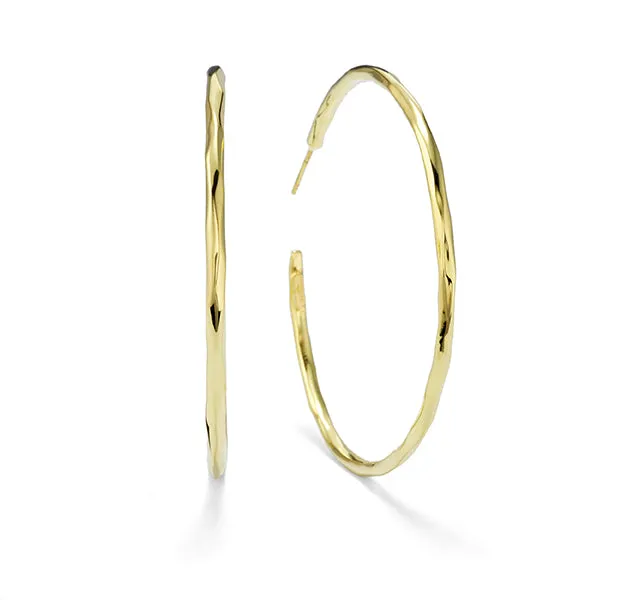 Extra Large Hoop Earrings in 18K Gold