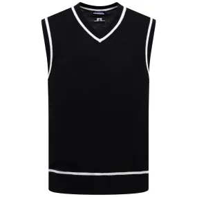 Fraser Knitted Vest Black - W23