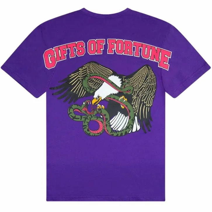 Gift Of Fortune Iron Bird T Shirt (Purple)