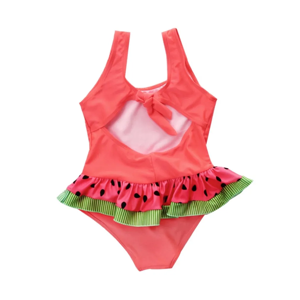 Girls Watermelon One Piece Swimwear - ONLY 4 LEFT !!!