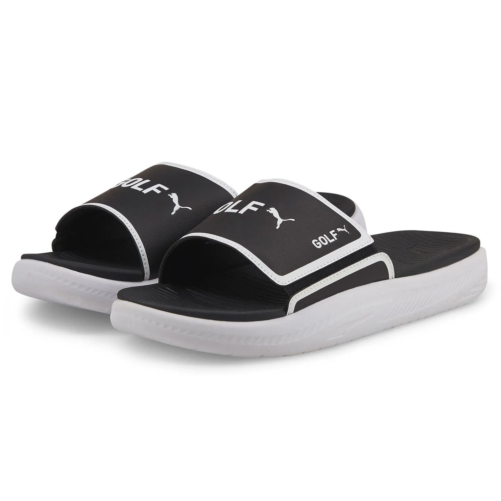 GS/Softride Slide Puma Black/Puma White - 2024