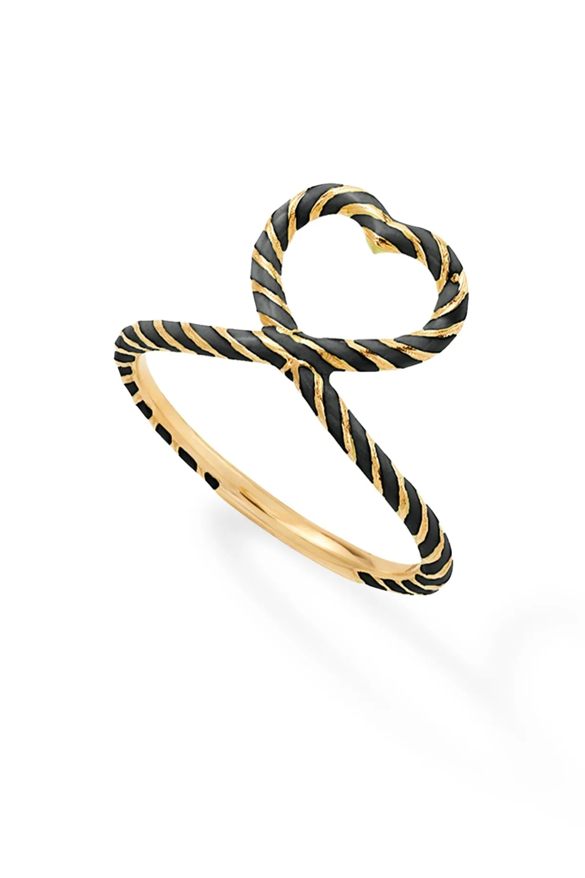 Heart Streamer Ring- In Stock