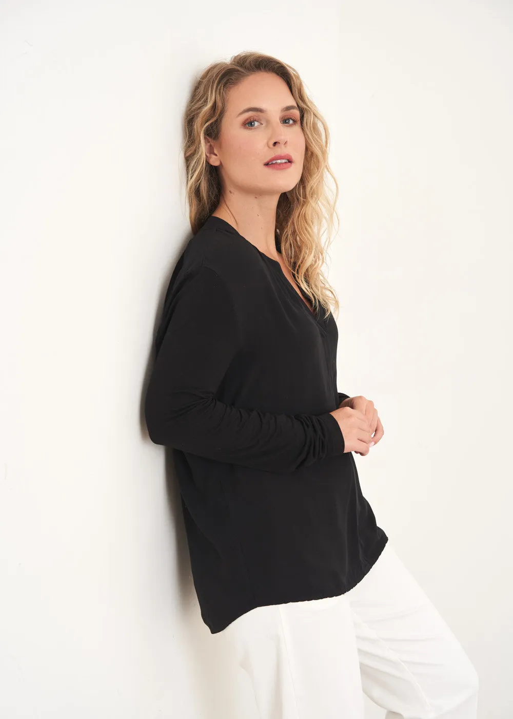 JONI TOP - BLACK