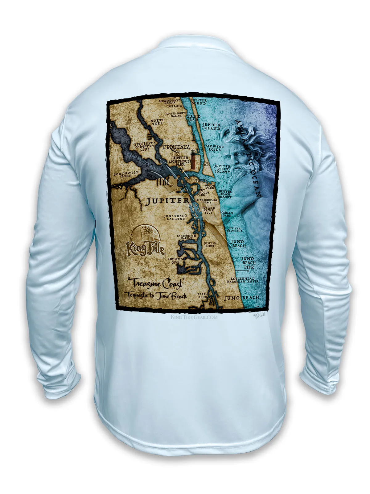 Jupiter, FL / King Tide Classic Chart Shirt