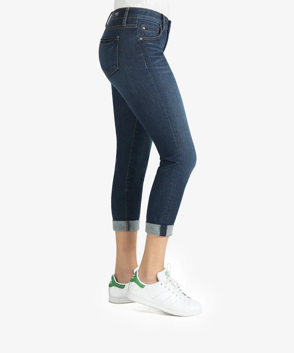 Kut Jeans | Catherine Mid Rise Boyfriend Jeans | Abelia Wash