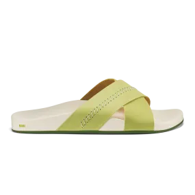 Kīpe‘a ‘Olu - Muted Green / Off White