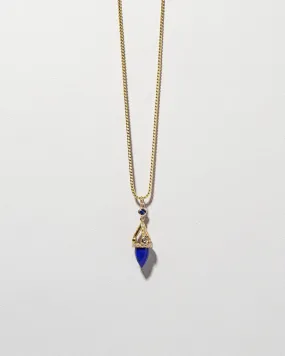 Lapis Drop Pendant