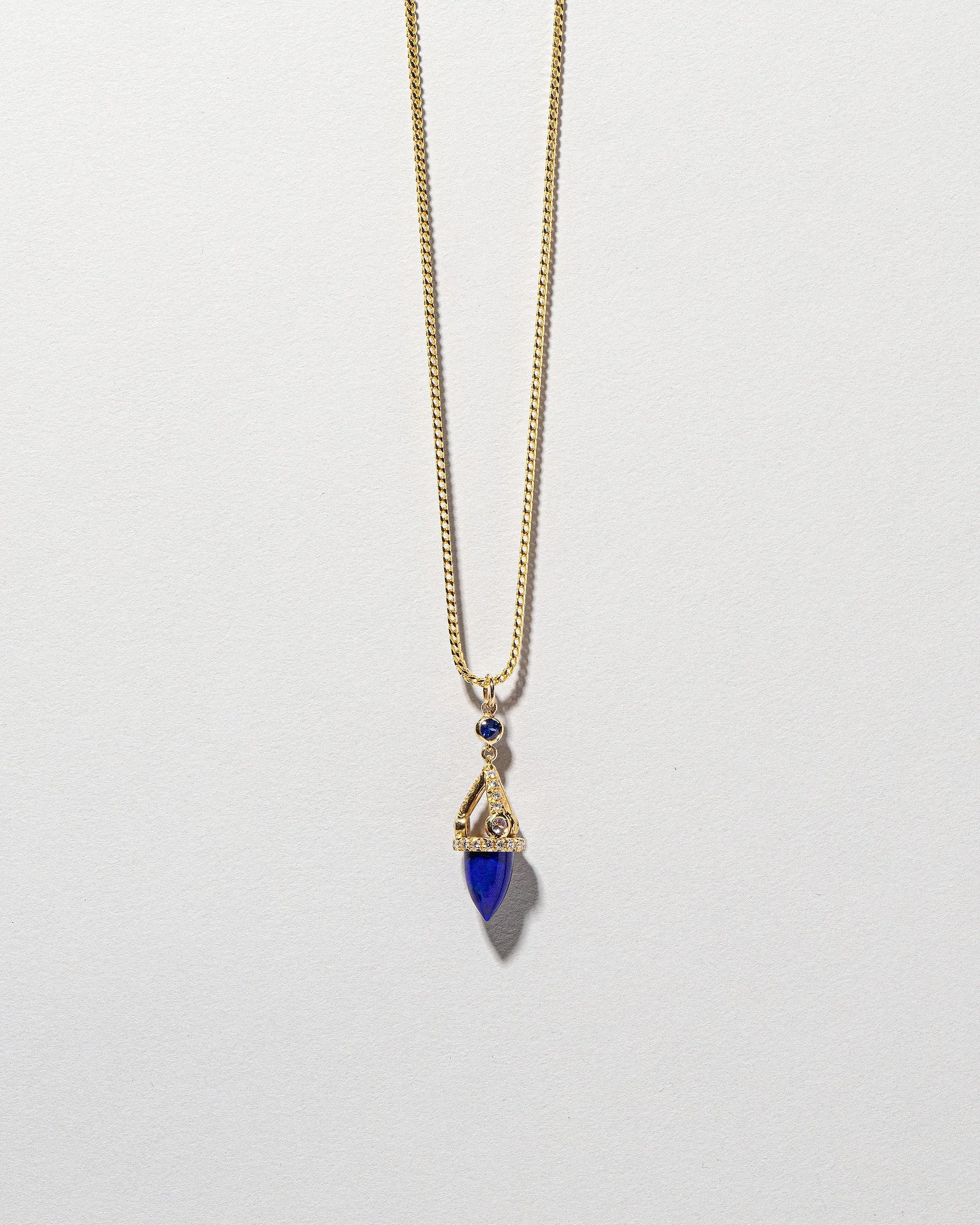 Lapis Drop Pendant