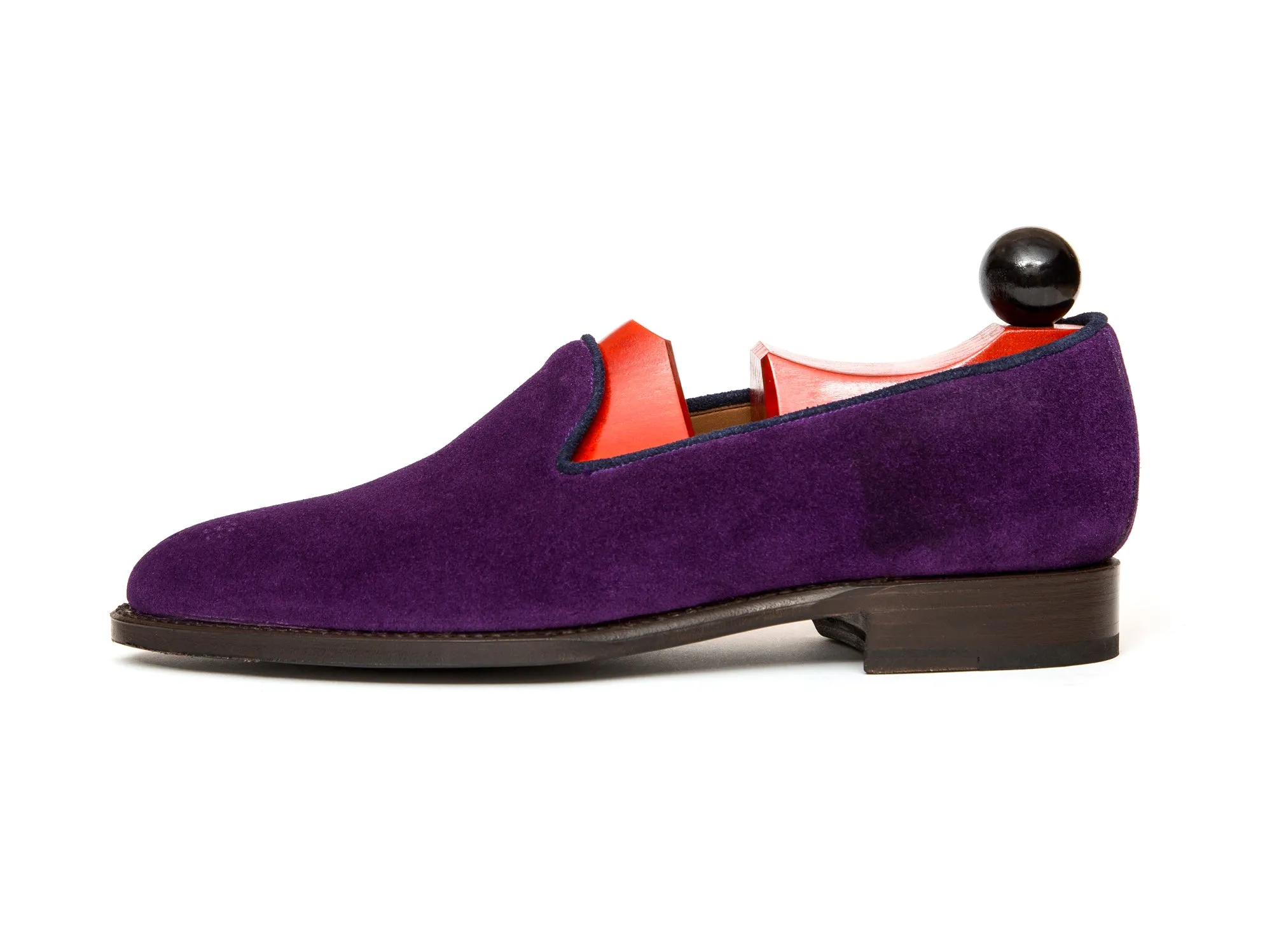 Laurelhurst - MTO - Purple Suede - TMG Last - Single Leather Sole