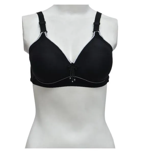 Lightly Padded Smooth Cup Everyday Bra | Plus Size Everyday Cotton Bra