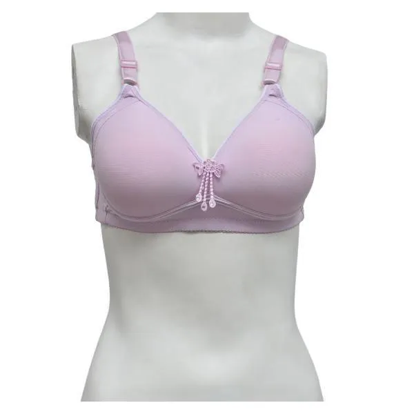 Lightly Padded Smooth Cup Everyday Bra | Plus Size Everyday Cotton Bra