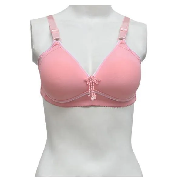 Lightly Padded Smooth Cup Everyday Bra | Plus Size Everyday Cotton Bra