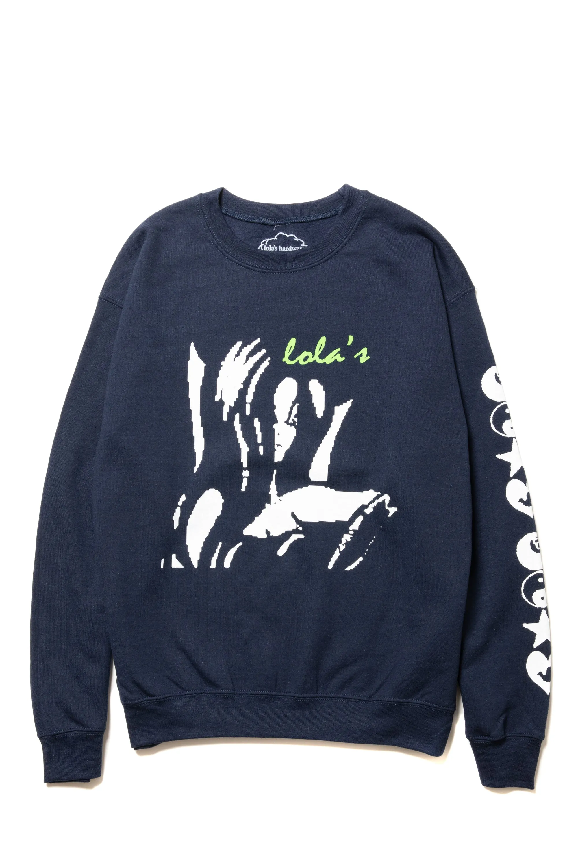 LOLAS NIGHT LADY CREWNECK NAVY