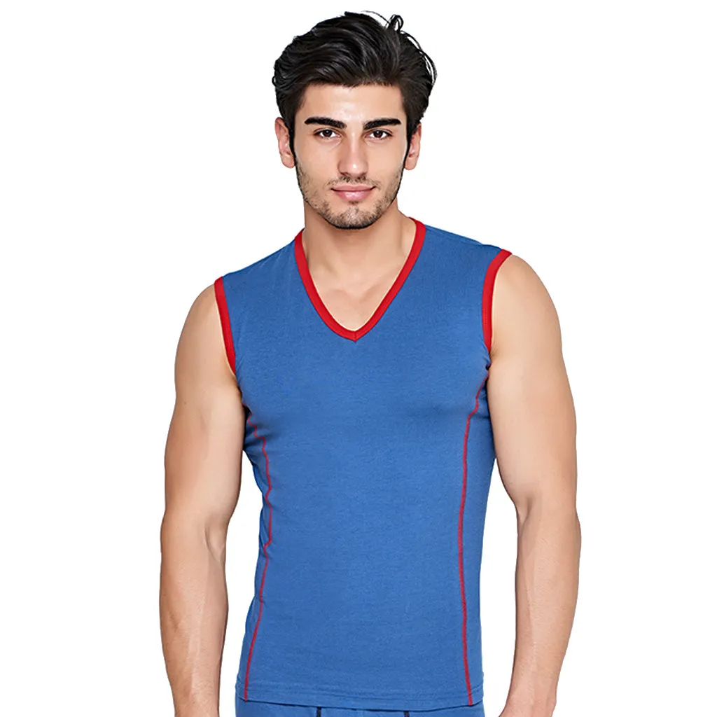 Men's colored sleeveless v-neck c.38-2