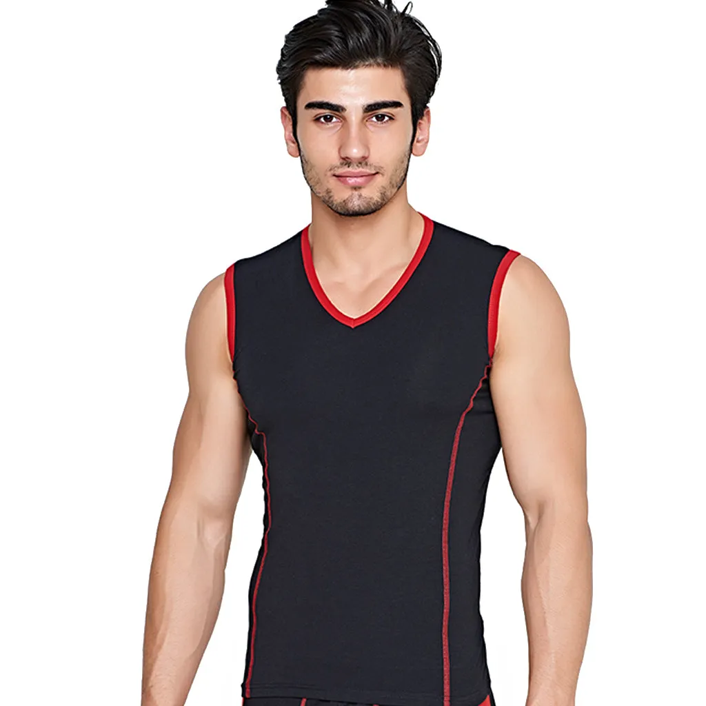 Men's colored sleeveless v-neck c.38-2