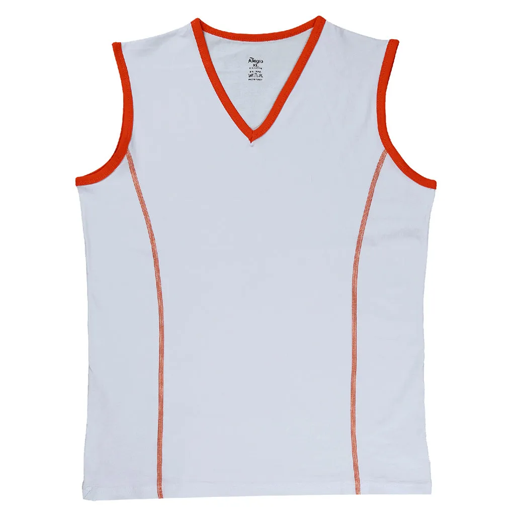 Men's colored sleeveless v-neck c.38-2