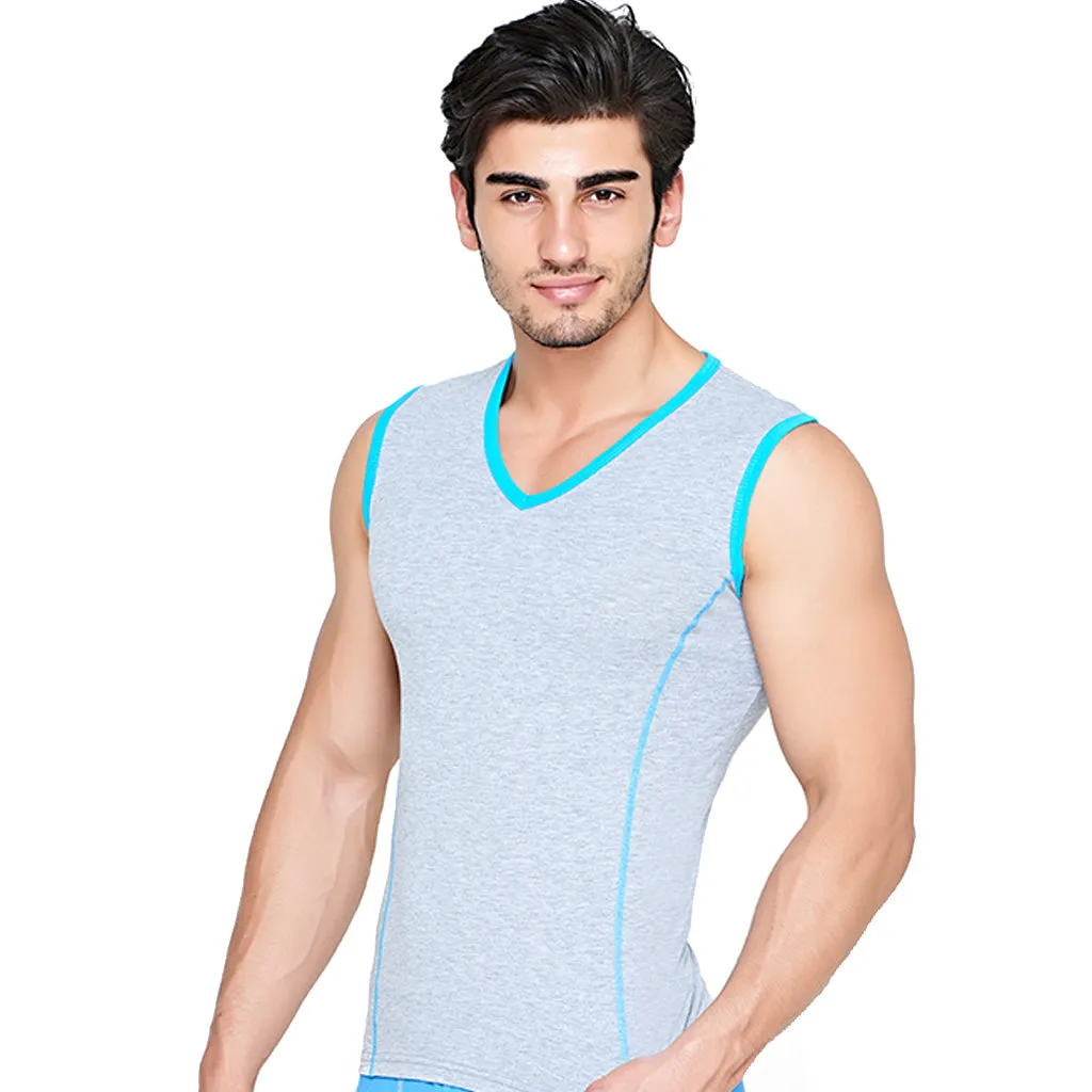 Men's colored sleeveless v-neck c.38-2