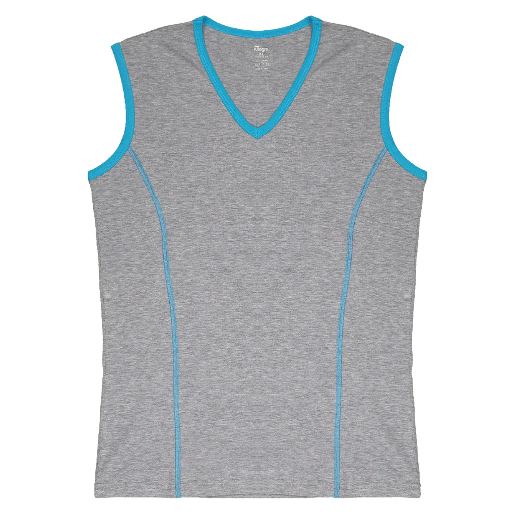 Men's colored sleeveless v-neck c.38-2