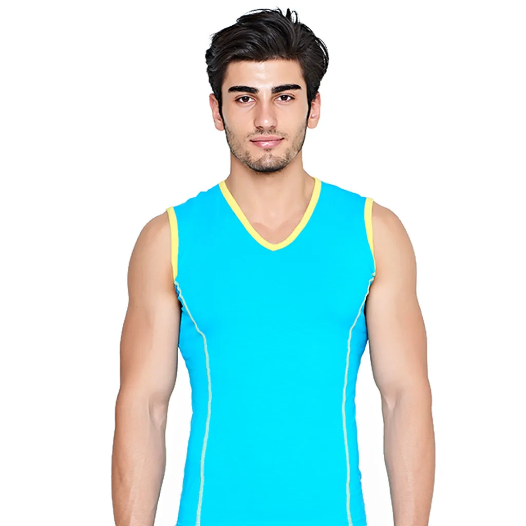 Men's colored sleeveless v-neck c.38-2