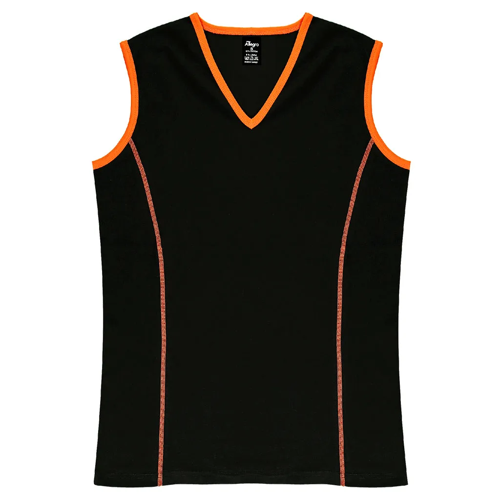 Men's colored sleeveless v-neck c.38-2